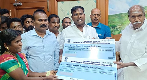 புதுச்சேரி: தீபாவளிக்காக ஆதிதிராவிடர், பழங்குடியினரின் வங்கி கணக்கில் ரூ.1000 வரவு வைப்பு