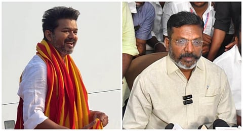 “விஜய்யின் நிலைப்பாட்டில் தடுமாற்றம் தெரிகிறது” - திருமாவளவன் விமர்சனம்
