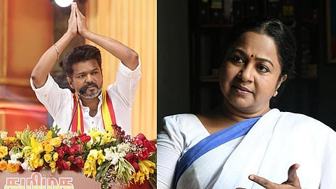 விஜய் படங்கள் போலவே ‘ஒன் மேன் ஷோ’ மாநாடு: ராதிகா கருத்து
