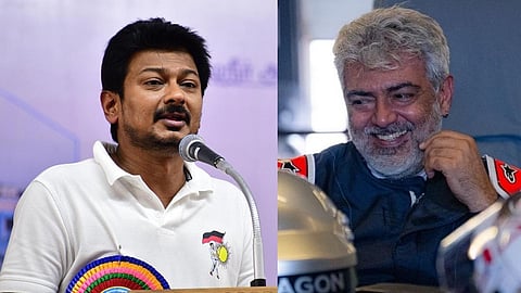அஜித்துக்கு துணை முதல்வர் உதயநிதி நன்றி!