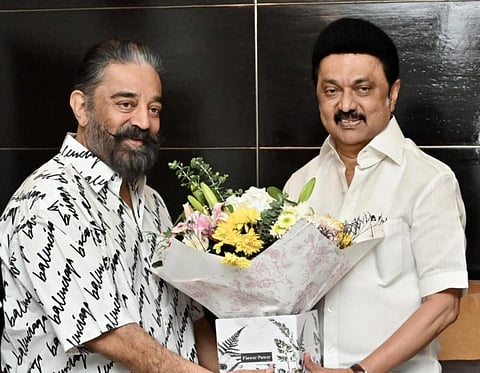 மநீம தலைவர் கமல்ஹாசனுக்கு முதல்வர் மு.க.ஸ்டாலின் பிறந்தநாள் வாழ்த்து
