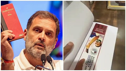 அரசியல் சாசன வெற்று நகலை விநியோகித்து அம்பேத்கரை அவமரியாதை செய்த காங்கிரஸ்: பாஜக குற்றச்சாட்டு