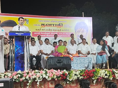 மக்களவை தேர்தலில் பெற்ற ஆதரவை பேரவை தேர்தலிலும் பெற கட்சியினர் பாடுபடவேண்டும்: அமைச்சர் செந்தில் பாலாஜி