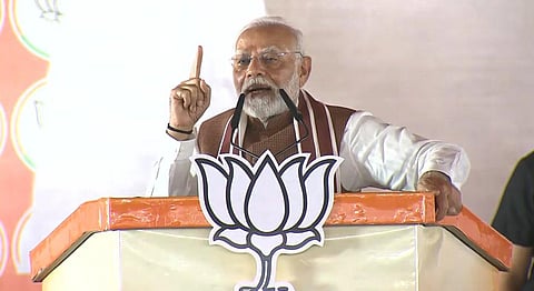 “எஸ்சி, எஸ்டி, ஓபிசி இடஒதுக்கீட்டுக்கு முடிவுகட்டும் ஆபத்தான நோக்கம்” - காங். மீது மோடி குற்றச்சாட்டு