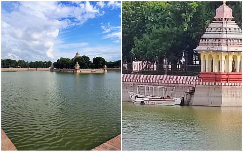 வைகை ஆற்றில் இருந்து வண்டியூர் தெப்பக்குளத்துக்கு நீர் வருவது நிறுத்தம்: நிறம் மாறிய தண்ணீர்!