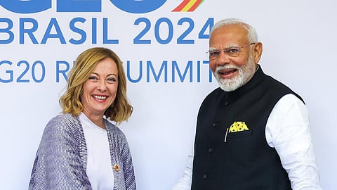ஜி20 உச்சிமாநாடு - உறவை வலுப்படுத்த உலக தலைவர்களுடன் பிரதமர் மோடி ஆலோசனை
