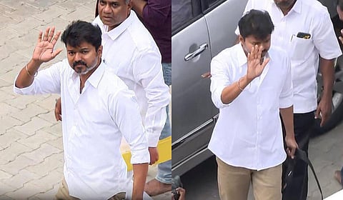தவெக மாநாட்டுக்கு நிலம் வழங்கிய விவசாயிகளுக்கு விருந்தளித்து கவுரவித்த விஜய்!