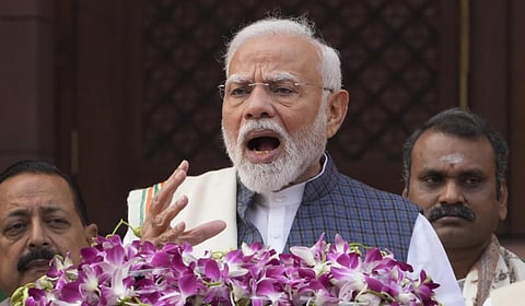 ‘வாக்காளர்களால் நிராகரிக்கப்பட்டவர்கள் நாடாளுமன்றத்தை முடக்க முயற்சி’ - பிரதமர் மோடி