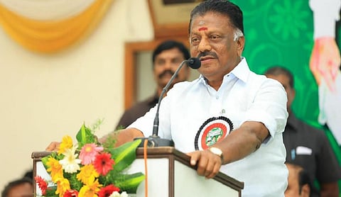 ஓ.பன்னீர்செல்வம் | கோப்புப் படம்.
