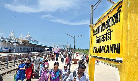 வேளாங்கண்ணி - சென்னை விரைவு ரயில்: நாடாளுமன்றத்தில் நாகை எம்.பி. செல்வராஜ் வலியுறுத்தல்