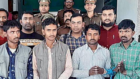 மற்றொரு கொள்ளை சம்பவத்தில் பிடிபட்ட பாவாரியா கொள்ளையர்கள்