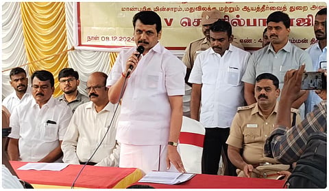 பாஜகவில் யாரும் ஜாமீனில் வந்து அமைச்சர் ஆகவில்லையா? - செந்தில் பாலாஜி கேள்வி