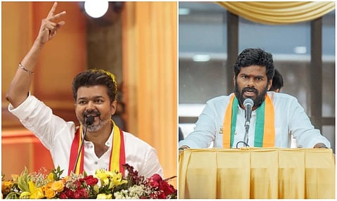 “விஜய் மணிப்பூருக்கு என்னோடு வரத் தயாரா?” - அண்ணாமலை கேள்வி