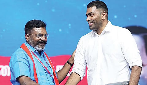 திருமாவளவன், ஆதவ் அர்ஜுனா | கோப்புப் படம்.