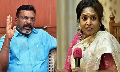 ‘ஆதவ் அர்ஜுனா மனம் மாறுவாரா; இல்லை திருமாவளவன் அணி மாறுவாரா?’ - தமிழிசை கேள்வி