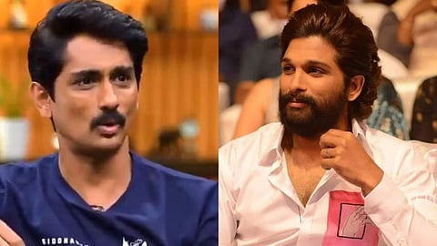 “ஜேசிபி நிறுத்தினாலும்கூட கூட்டம் கூடும்...” - ‘புஷ்பா 2’ குறித்து சித்தார்த் கருத்து
