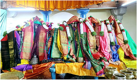 ஸ்ரீவில்லிபுத்தூர் | குளிர்காலம் தொடங்க உள்ளதை முன்னிட்டு பெருமாளுக்கு போர்வை சாற்றும் வைபவம்!