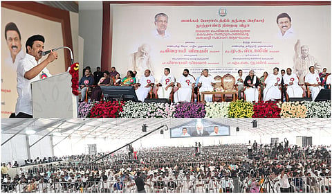 “பாகுபாடுகளுக்கு எதிரான போராட்டத்தை நாம் தொடர வேண்டும்” - வைக்கம் நிகழ்வில் முதல்வர் ஸ்டாலின் பேச்சு