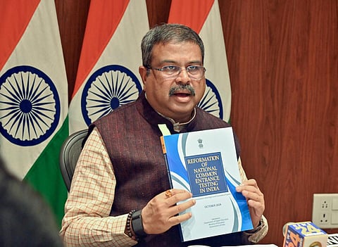 “இந்தியாவில் பள்ளிக் கல்வியின் தரம் முன்னேறி வருகிறது” - மத்திய கல்வி அமைச்சர் தகவல்