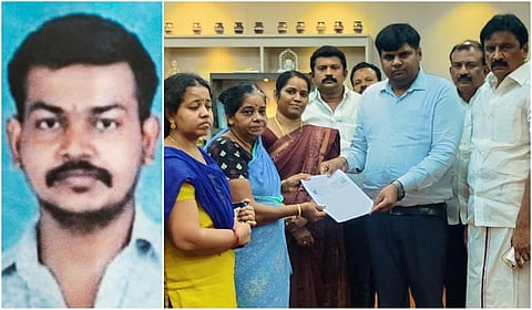 ஜமைக்காவில் கொள்ளையர்களால் சுட்டுக்கொல்லப்பட்ட திருநெல்வேலியைச் சேர்ந்தவரின் உடலைப் பெற்றுத்தரக் கோரி அவரது உறவினர்கள் மாவட்ட ஆட்சியரிடம் மனு அளித்தனர்.