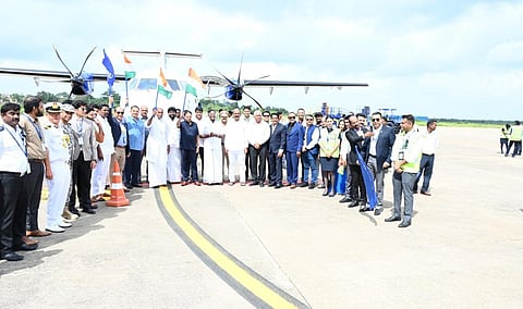 ஹைதராபாத், பெங்களூருக்கு புதுச்சேரியில் இருந்து மீண்டும் விமான சேவை துவக்கம்