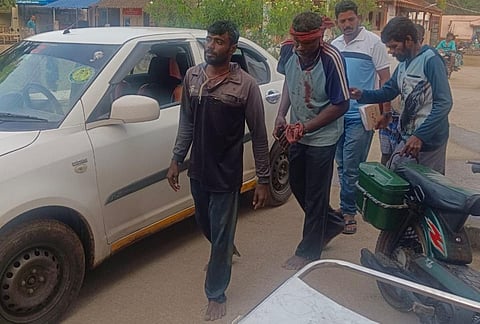 இலங்கை கடற்கொள்ளையர்களால் தாக்குதலுக்கு உள்ளான நாகை மீனவர்கள்