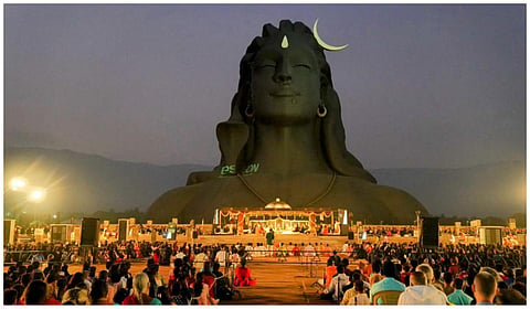 ஈஷாவில் நடைபெற்ற சப்தரிஷி ஆரத்தி - பஞ்சமுக ஆஞ்சநேயர் திருமட ஜீயர் பங்கேற்பு