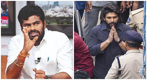 “தன்னை ஒரு சூப்பர் ஸ்டாராக நினைக்கிறார் ரேவந்த் ரெட்டி” - அல்லு அர்ஜுனுக்கு அண்ணாமலை ஆதரவு!