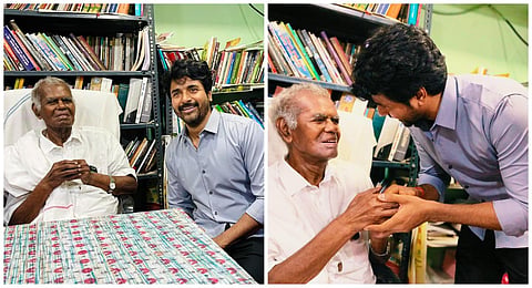 “ஈடு இணையற்ற மக்கள் தலைவர்” - நல்லகண்ணுவை நேரில் சென்று வாழ்த்திய சிவகார்த்திகேயன்!