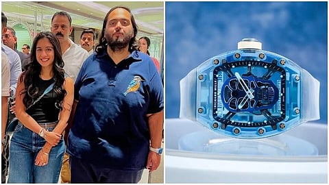 தொழிலதிபர் ஆனந்த் அம்பானியிடம் ரூ.22.5 கோடி மதிப்புள்ள கைக்கடிகாரம்
