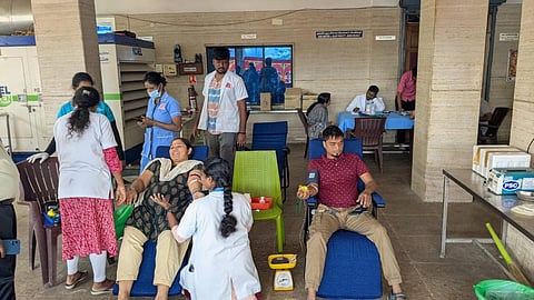 சென்னையில் ஒரே நாளில் 1,667 பேர் ரத்ததானம் - ஆர்எஸ்எஸ் ஏற்பாடு