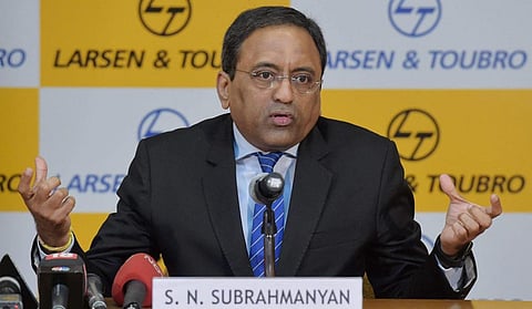 லார்சன் அண்டு டூப்ரோ (L&T) தலைவர் எஸ்.என்.சுப்ரமணியன்