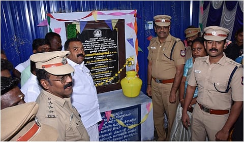சிவகாசி ஆயுதப்படை வளாகத்தில்சுத்திகரிக்கப்பட்ட குடிநீர் மையத்தை விருதுநகர் எம்.பி. மாணிக்கம் தாகூர் திறந்து வைத்தார்.