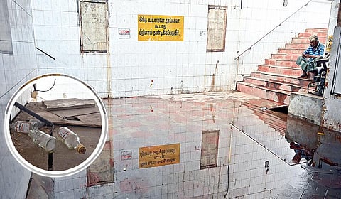 சென்னை - அண்ணா சாலை சுரங்க நடைபாதை ‘அறிவிக்கப்படாத’ மதுக்கூடமா?