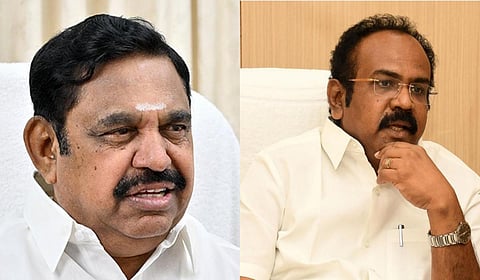 எடப்பாடி பழனிசாமி, அமைச்சர் தங்கம் தென்னரசு
