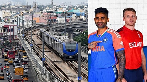 2-வது டி20 போட்டிக்கு மெட்ரோ டிக்கெட் இலவசம்!