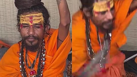 பிரயாக்ராஜ் மகா கும்பமேளாவில் யூடியூபர்களை தாக்கிய இடுக்கி பாபா