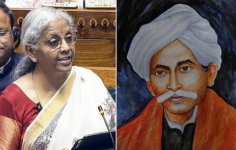 பட்ஜெட் உரையில் திருவள்ளுவர், தெலுங்கு கவிஞரை மேற்கோள் காட்டிய நிர்மலா சீதாராமன்!