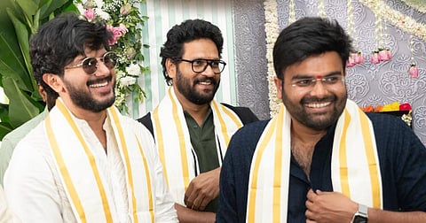 துல்கர் சல்மானின் ‘ஆகாசம்லோ ஒக்க தாரா’ படப்பூஜையுடன் பணிகள் தொடக்கம்