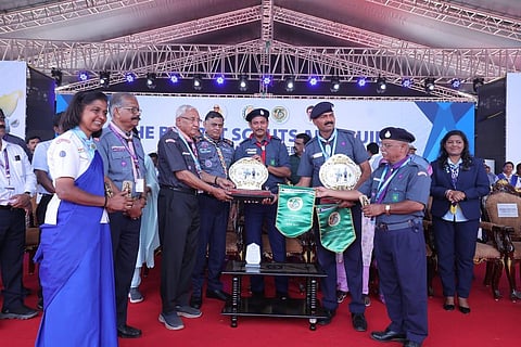 பாரத சாரணர் இயக்க பெருந்திரளணி நிறைவு - ராஜஸ்தானுக்கு ஒட்டுமொத்த சாம்பியன் பட்டம்!