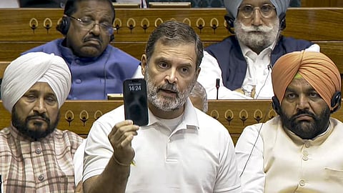 சீன ஊடுருவல் குறித்து பேசிய ராகுலுக்கு எதிராக உரிமை மீறல் நோட்டீஸ்: சபாநாயகருக்கு பாஜக எம்.பி.க்கள் கடிதம்