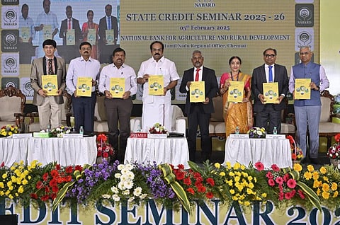 தமிழகத்தில் 2025-26-ல் முன்னுரிமை துறைகளுக்கு ரூ.10 லட்சம் கோடி கடன் வழங்க வாய்ப்பு: நபார்டு வங்கி தகவல்