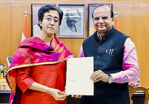 டெல்லி முதல்வர் பதவியை ராஜினாமா செய்தார் அதிஷி