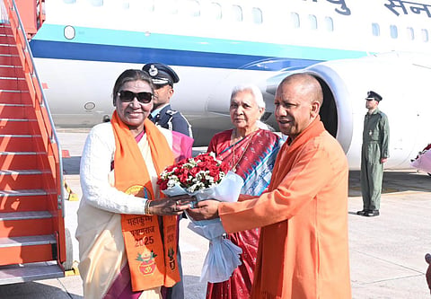 உ.பி. மகா கும்பமேளாவில் குடியரசுத் தலைவர் திரவுபதி முர்மு புனித நீராடல்!