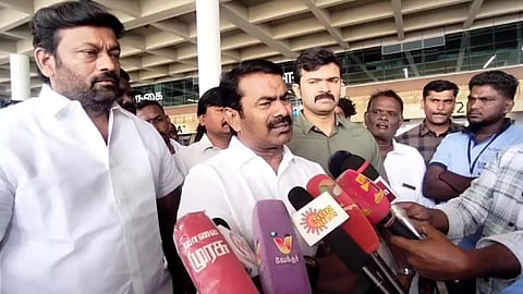 உலகமே ஏற்றுக்கொண்டாலும் பெரியாரை நான் தொடர்ந்து எதிர்ப்பேன்: சீமான் திட்டவட்டம்