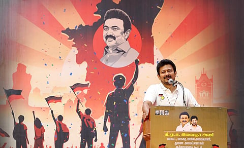 ‘தைரியம் இருந்தால் அண்ணா சாலைக்கு வரச் சொல்லுங்கள்..' - அண்ணாமலைக்கு உதயநிதி சவால்