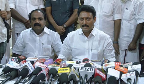சென்னையில் செய்தியாளர்களைச் சந்தித்த தமிழக பள்ளிக் கல்வித்துறை அமைச்சர் அன்பில் மகேஸ்