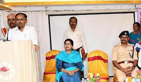 போக்சோ சட்ட திறன் வளர்ப்பு பயிற்சியில் உரையாற்றிய ஐஏஎஸ் அதிகாரி மகாபாரதி
