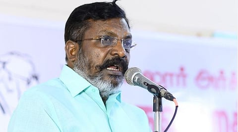 இந்தியை தாய்மொழியாக கொண்டவர்கள் மும்மொழி கொள்கையை ஏற்கவில்லை: திருமாவளவன் கருத்து