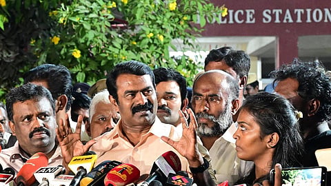 எவ்வளவு நாள்தான் இந்த அழுக்கை சுமப்பது; வேறு வழியின்றி வழக்கு தொடர்ந்தேன்: சீமான் கருத்து